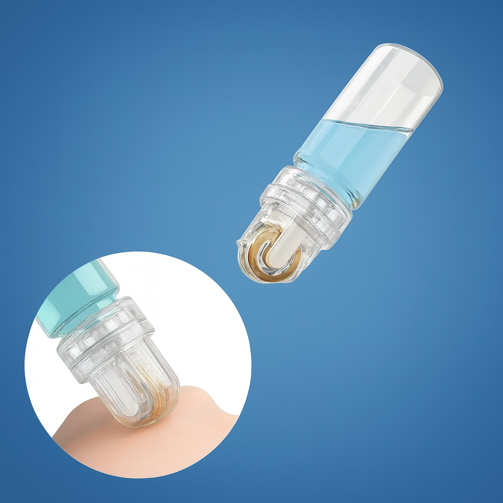 SkinFuse | Microneedle Derma Roller – Boosts Serum Absorption – Refill ...