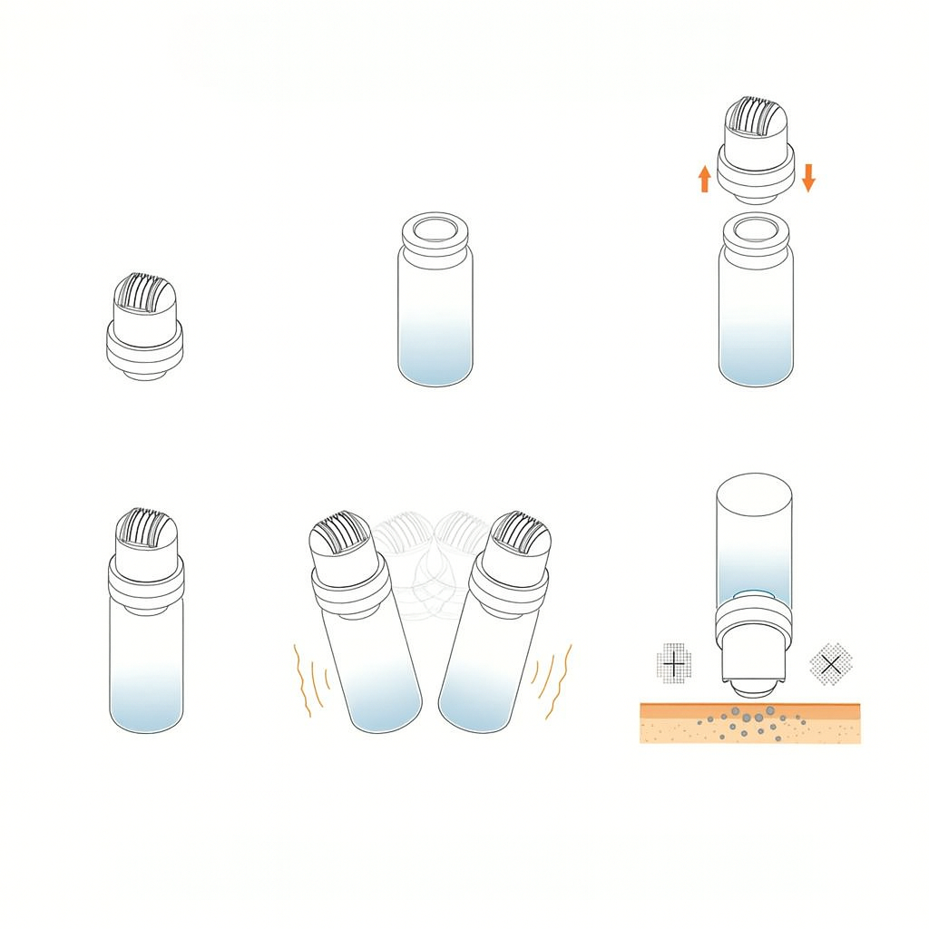 Skinfuse SkinFuse | Microneedle Derma Roller – Boosts Serum Absorption – Refill ...