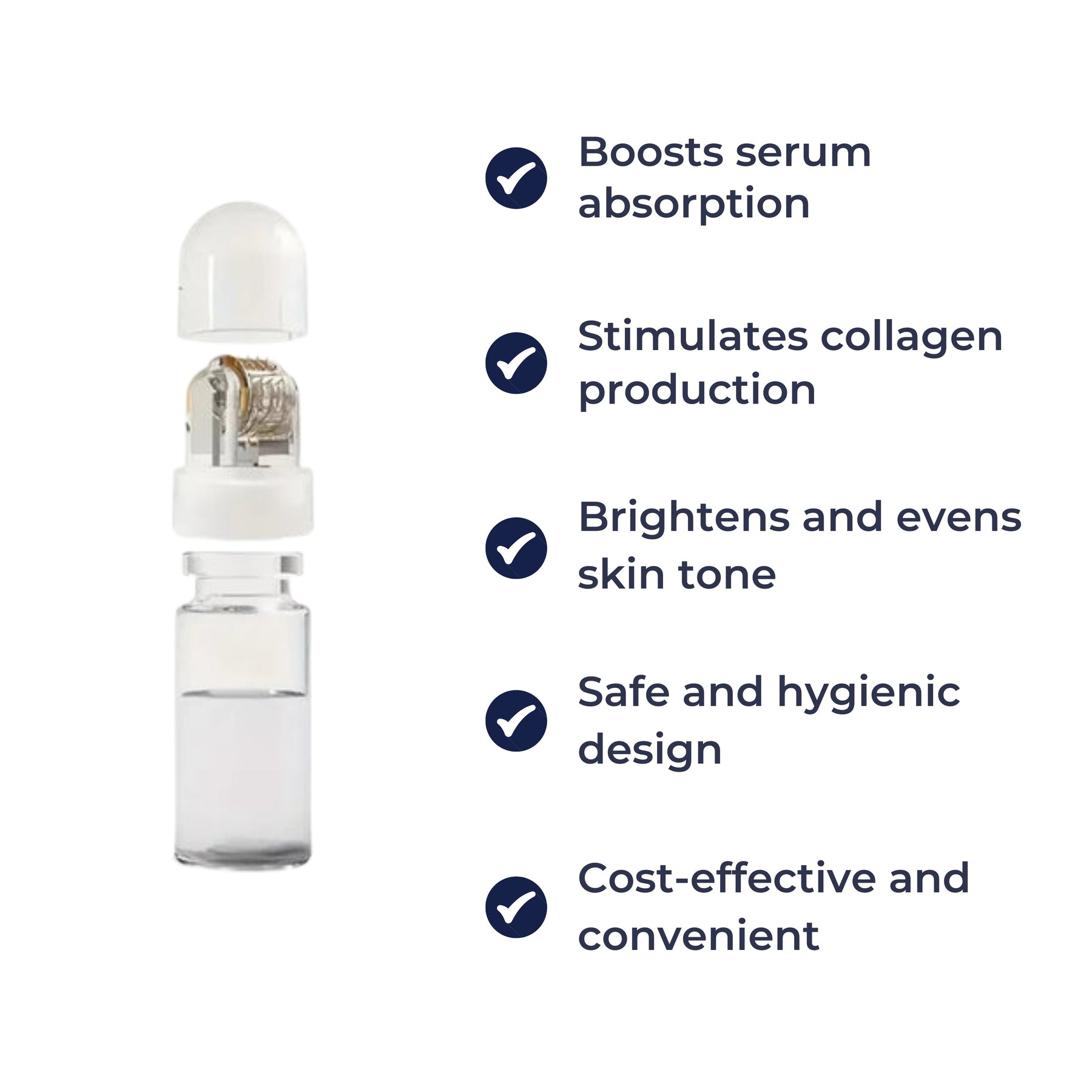 Skinfuse Kit SkinFuse | Microneedle Derma Roller – Boosts Serum Absorption – Refill ...